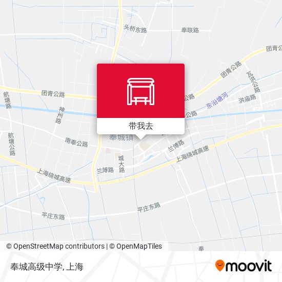 奉城高级中学地图