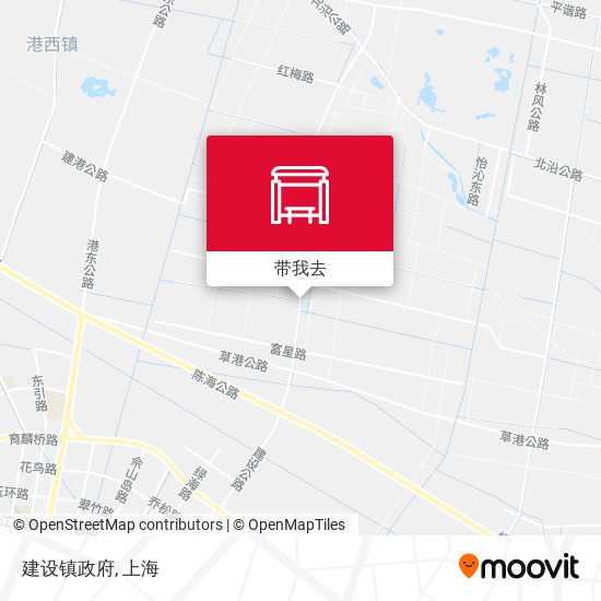 建设镇政府地图