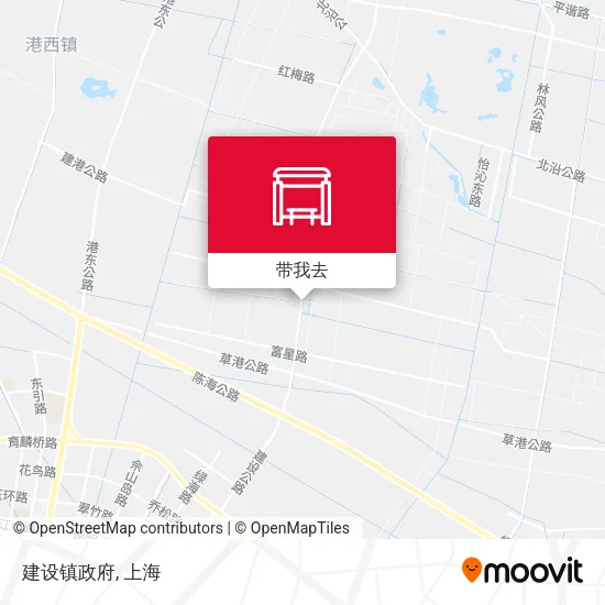 建设镇政府地图