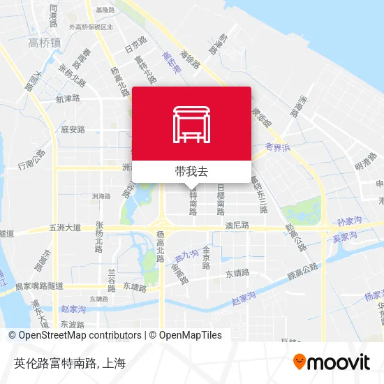 英伦路富特南路地图