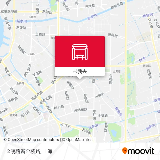金皖路新金桥路地图