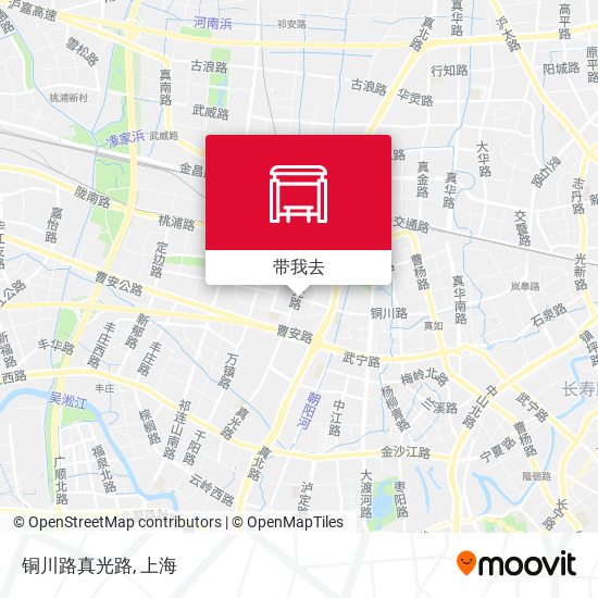 铜川路真光路地图