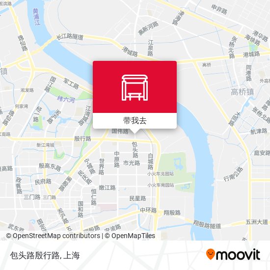 包头路殷行路地图