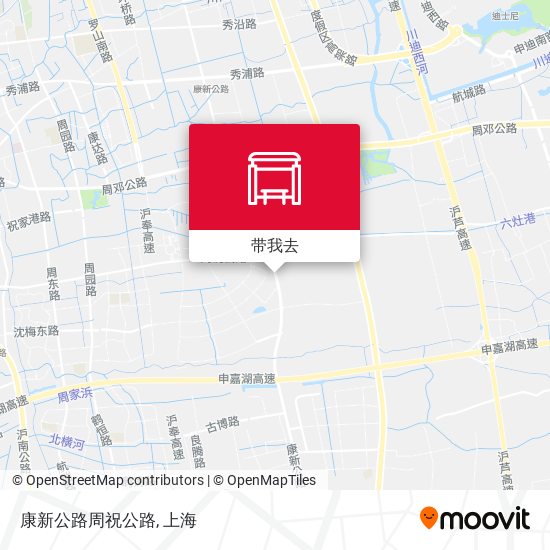 康新公路周祝公路地图
