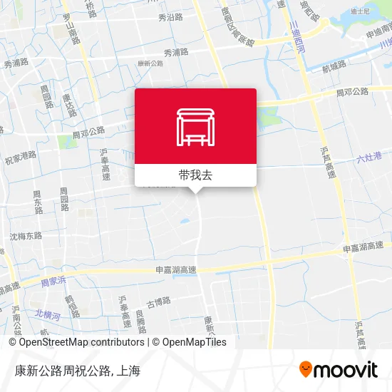 康新公路周祝公路地图