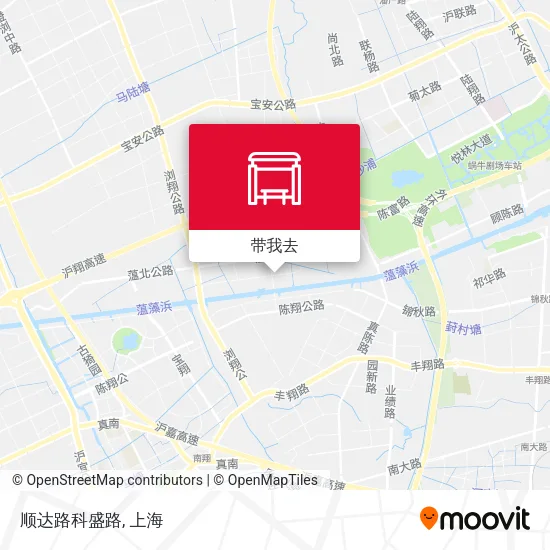 顺达路科盛路地图