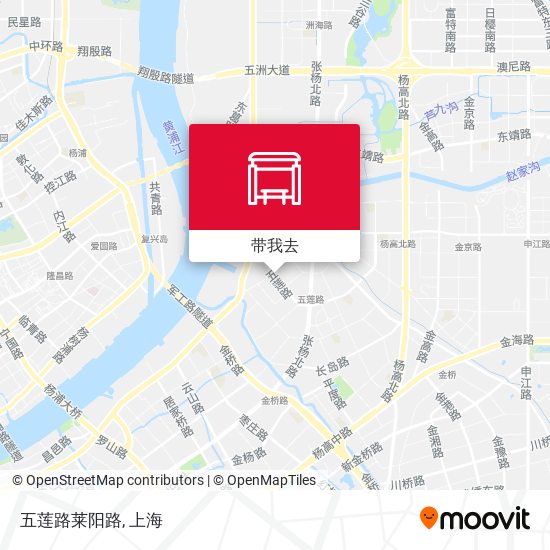 五莲路莱阳路地图