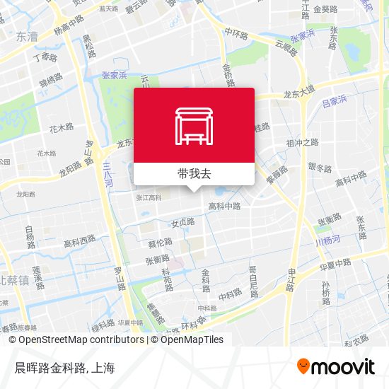 晨晖路金科路地图