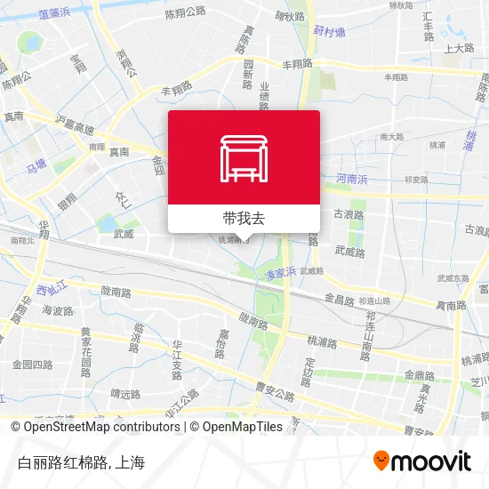 白丽路红棉路地图