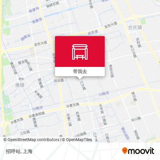 招呼站地图