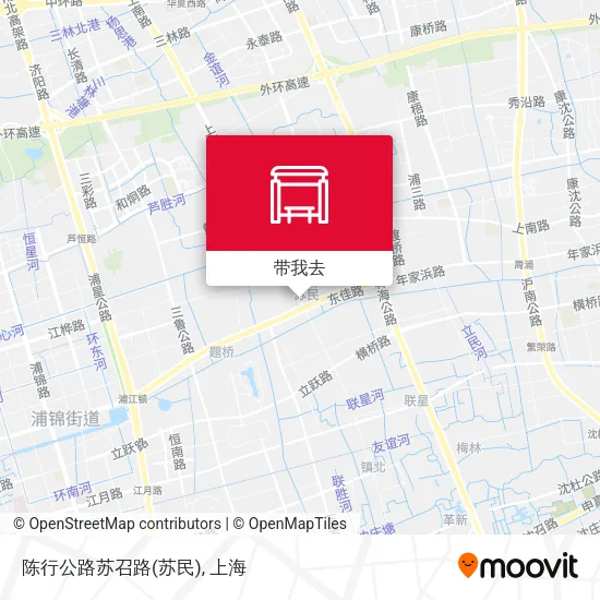 陈行公路苏召路(苏民)地图