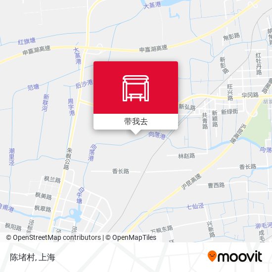 陈堵村地图