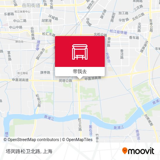 塔闵路松卫北路地图