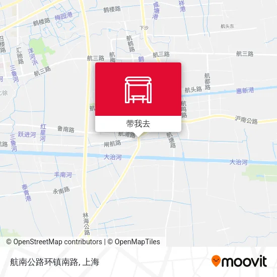 航南公路环镇南路地图