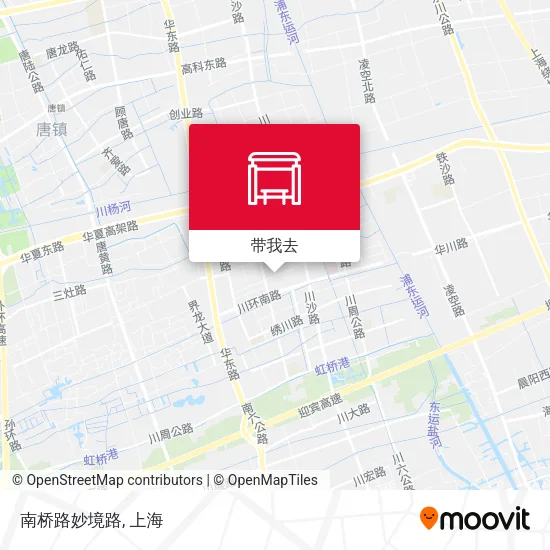 南桥路妙境路地图