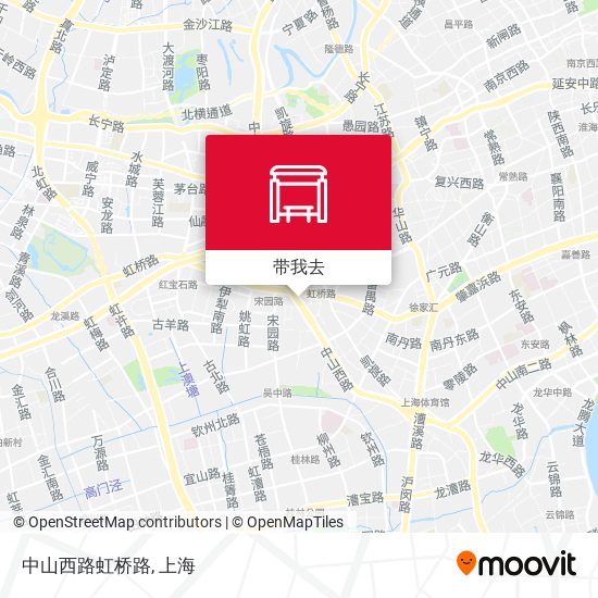 中山西路虹桥路地图