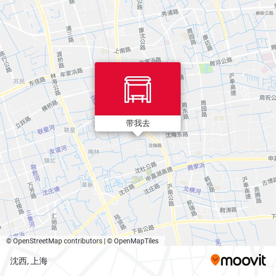 沈西地图