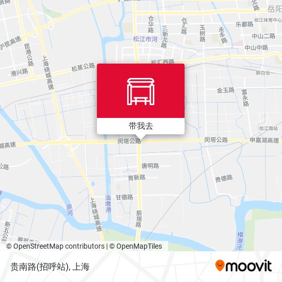 贵南路(招呼站)地图