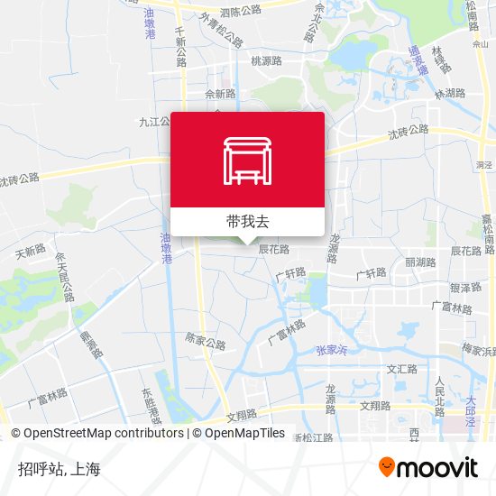 招呼站地图