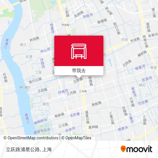 立跃路浦星公路地图