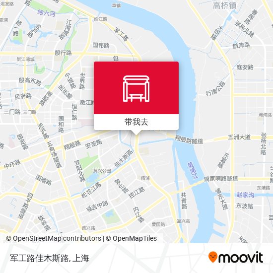 军工路佳木斯路地图