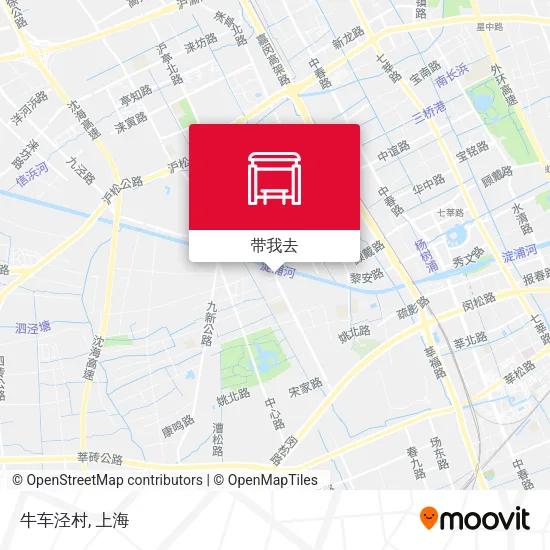 牛车泾村地图