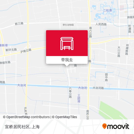 宣桥居民社区地图