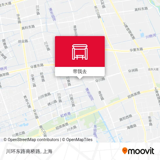川环东路南桥路地图
