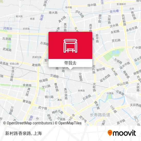 新村路香泉路地图