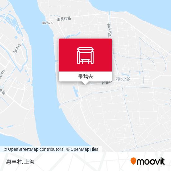惠丰村地图