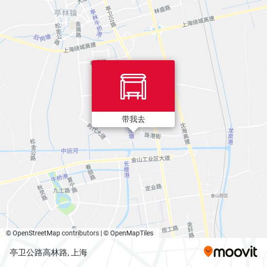 亭卫公路高林路地图