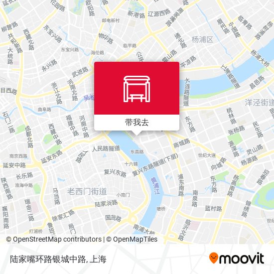陆家嘴环路银城中路地图