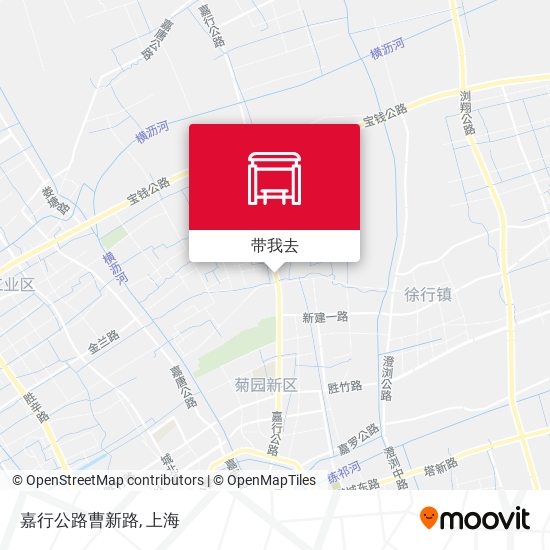 嘉行公路曹新路地图