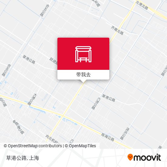 草港公路地图