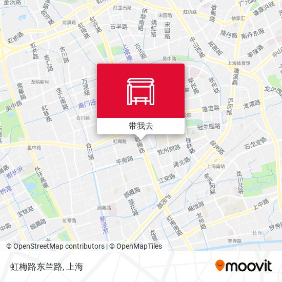 虹梅路东兰路地图