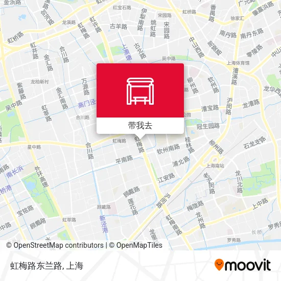 虹梅路东兰路地图