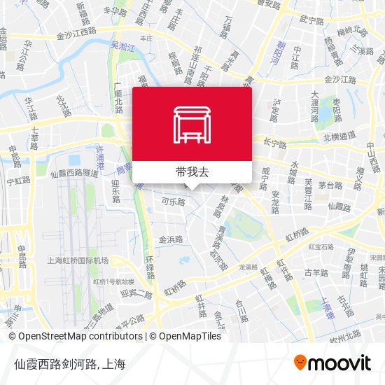 仙霞西路剑河路地图