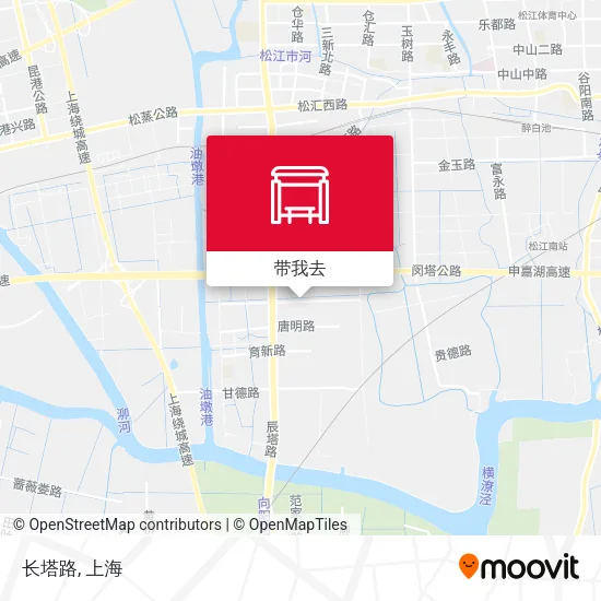 长塔路地图