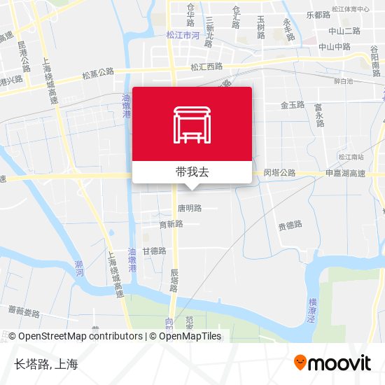 长塔路地图