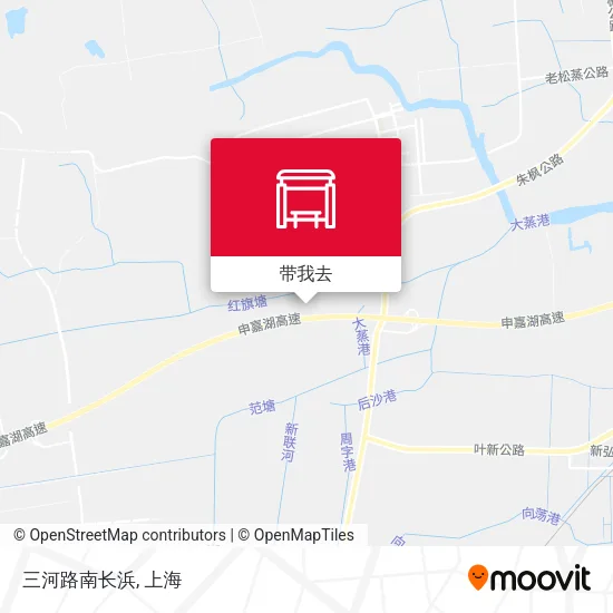 三河路南长浜地图