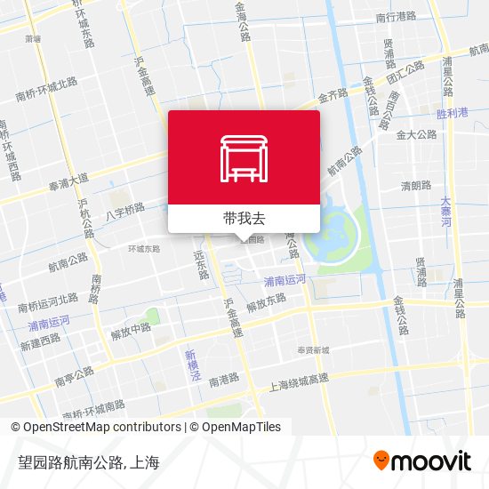 望园路航南公路地图
