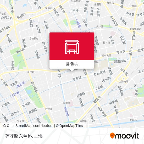 莲花路东兰路地图