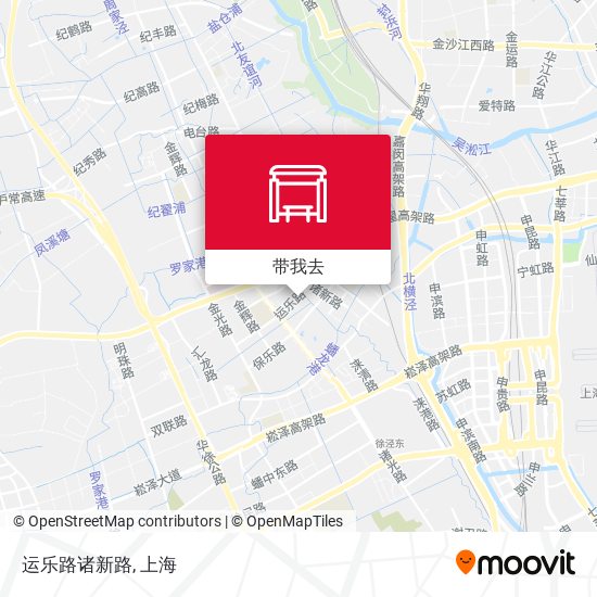 运乐路诸新路地图