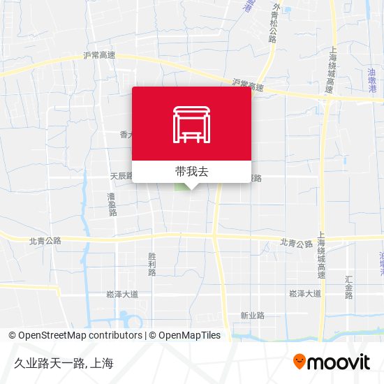 久业路天一路地图