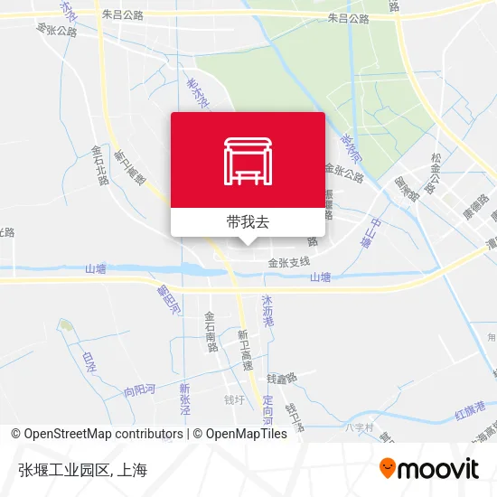 张堰工业园区地图
