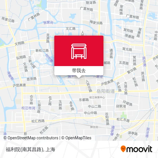 福利院(南其昌路)地图