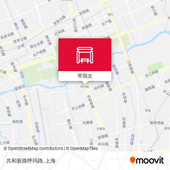 共和新路呼玛路地图