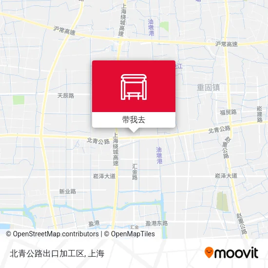 北青公路出口加工区地图