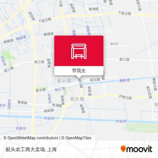 航头农工商大卖场地图