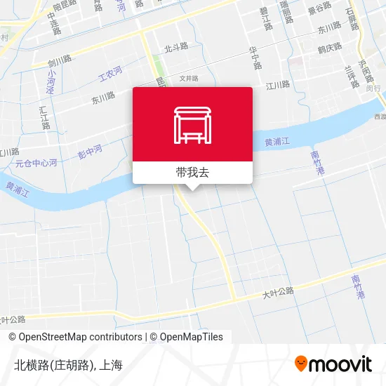 北横路(庄胡路)地图